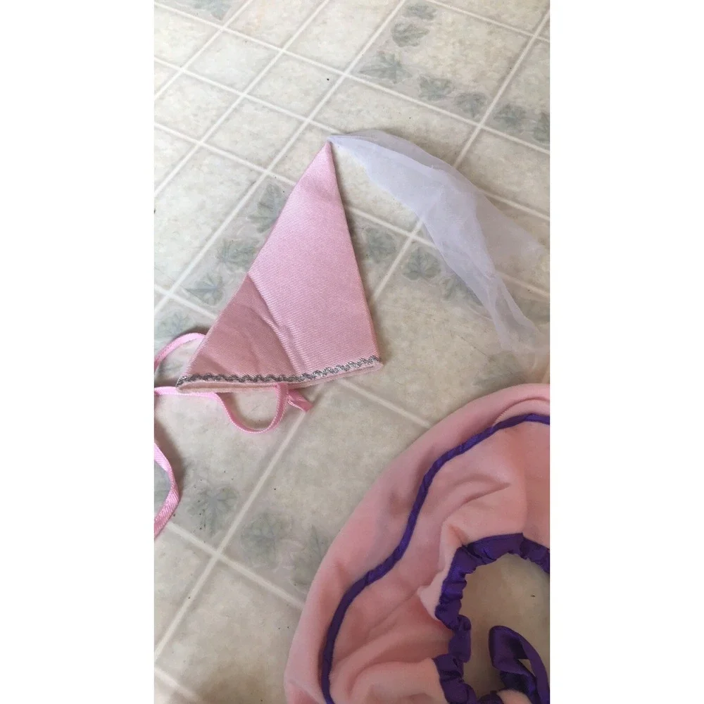 Boots and Barkley Dog Pink Purple Princess Costume Crown Hat One Size Fits All